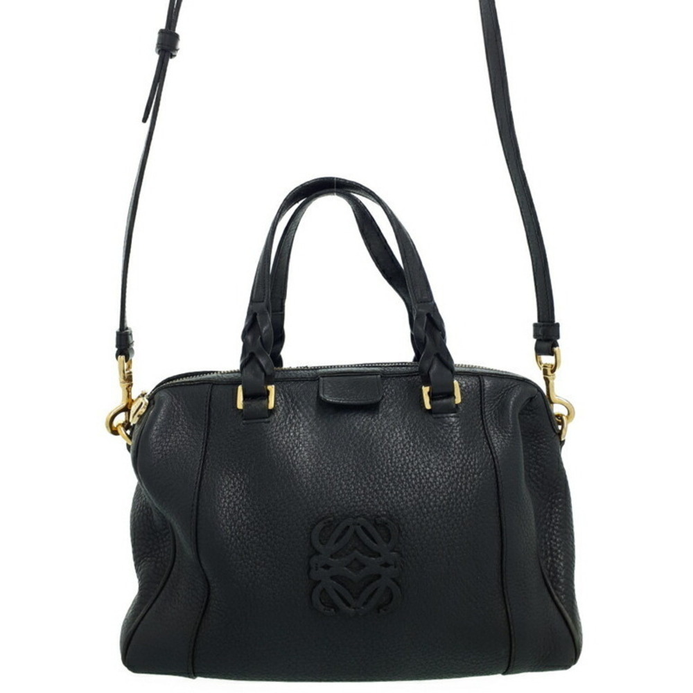 Loewe Fusta Leather Shoulder Bag